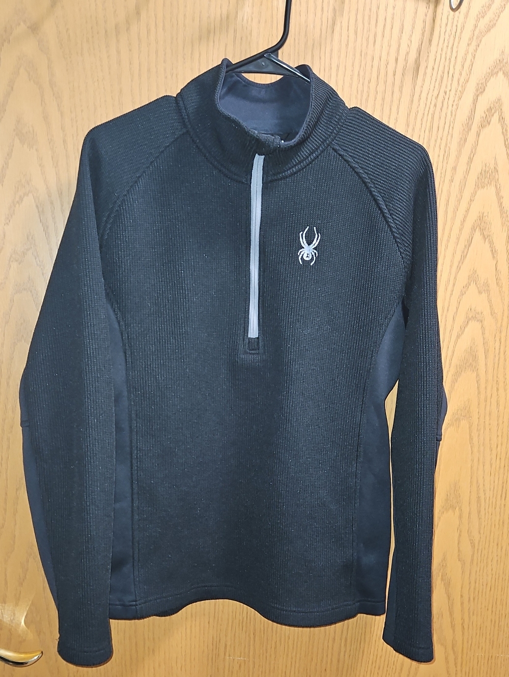 Spyder Men’s Outbound Black 1/4 Zip Pullover